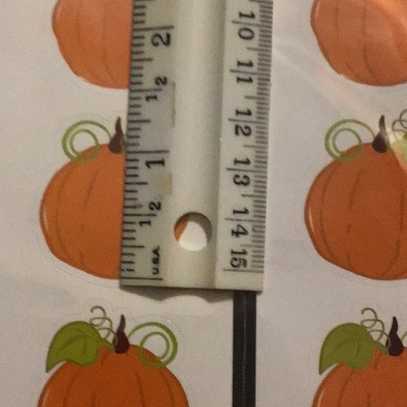 2 sets of pumpkin stickers (8 per set) - Picture 4 of 6